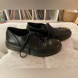 Dr. Martens M5/W7 Black Leather Dante Sneaker